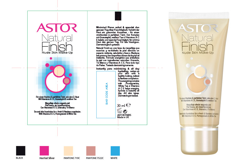 Astor - Natural Finish Nude Skin Make-up